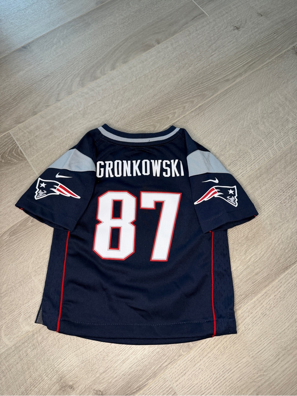 Nike NFL On Field New England Patriots #87 Jersey Infant 12M Navy